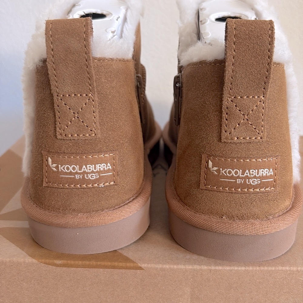 NIB [Koolaburra By UGG] Koola Ultra Mini Brown Winter Boots Women’s/Big Kids 5 - Picture 6 of 13